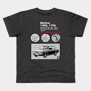 MORRIS MARINA - owners manual Kids T-Shirt